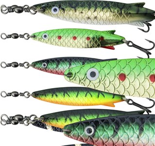 GENERIC FISHING TACKLE 5 PACK LURES 10G - POPULAR COLOURS FOR GERALDTON FISHING