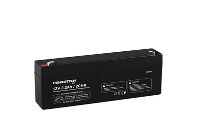 UNSPECIFIED MANUFACTURER COMPACT 12V 2.2AH SEALED LEAD ACID BATTERY WITH SPADE TERMINALS