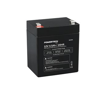 GENERIC/OEM (ASSUMING NO SPECIFIC MANUFACTURER PROVIDED) COMPACT 12V 4.5AH SEALED LEAD ACID BATTERY WITH SPADE TERMINALS