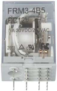 GENERIC/COMPONENT MANUFACTURER 12VDC 4PDT DIN RAIL MOUNT RELAY FOR AUTOMATION PROJECTS