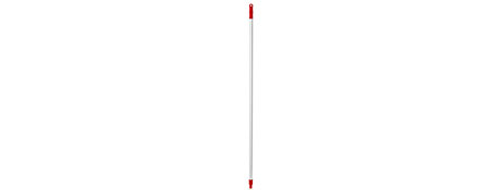 CLEANLINK 150CM RED COLOUR CODED MOP HANDLE FOR EASY CLEANING