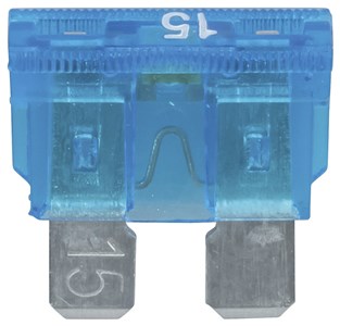 GENERIC/COMPONENT SUPPLIER 15A INDICATOR BLADE FUSE - QUICK CIRCUIT PROTECTION