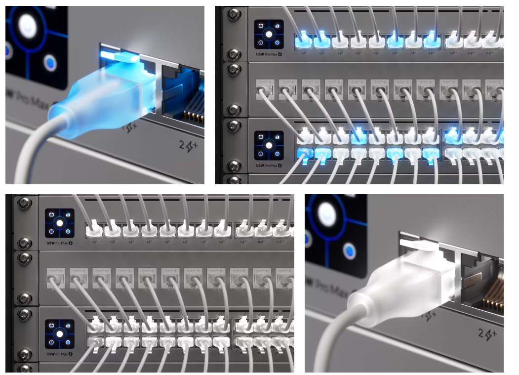UBIQUITI 1M ETHERNET PATCH CABLE - WHITE (UACC-CABLE-PATCH-EL-1M-W)