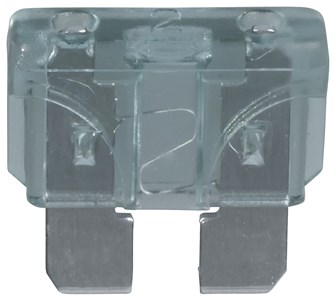 GENERIC 2 AMP PLASTIC BLADE FUSE - ESSENTIAL CIRCUIT PROTECTION