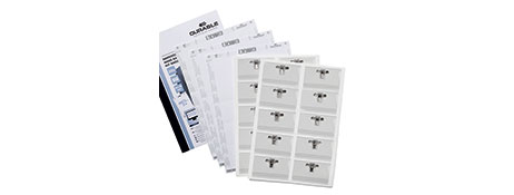 UNSPECIFIED MANUFACTURER 20 PACK ID BADGE KIT WITH CLIP & PIN FASTENING