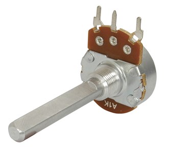 UNSPECIFIED MANUFACTURER FULL SIZE 24MM POTENTIOMETER - IMPERIAL SHAFT & BUSHING