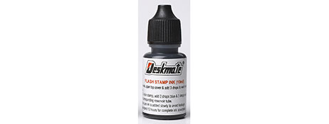 DESKMATE BLACK STAMP PAD REFILL INK 30ML - LOCAL STOCK