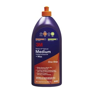 3M MEDIUM CUTTING POLISH & WAX FOR GELCOAT 946ML