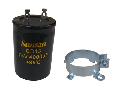 UNSPECIFIED MANUFACTURER HIGH-CAPACITY 4000UF 75V ELECTROLYTIC CAPACITOR FOR ELECTRONICS