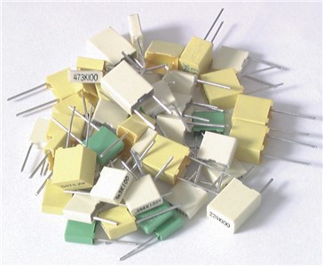 GENERIC COMPONENT 50 PACK ASSORTED 100V MKT CAPACITORS (.001UF - 0.47UF)