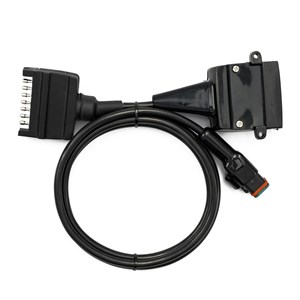 GENERIC/UNSPECIFIED MANUFACTURER 7 FLAT PIN TO 12 FLAT SOCKET TRAILER WIRING ADAPTOR