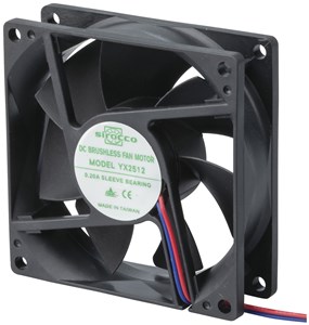 GENERIC COMPONENT 80MM DC COOLING FAN - QUIET & EFFICIENT COMPONENT