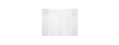 BOOK BRAND A4 CLEAR BOOK SLEEVES (PACK OF 5) - ESSENTIAL STUDENT PROTECTION