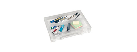 GENERIC/UNSPECIFIED A4 CLEAR DOCUMENT CASE WITH HANDLE FOR EASY PORTABILITY