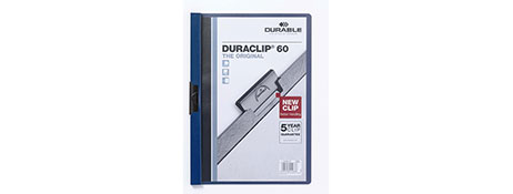 UNSPECIFIED MANUFACTURER DURABLE A4 BUSINESS FOLDER - DARK BLUE PRESENTATION FOLDER