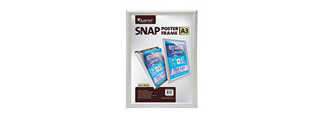 QUARTET ALUMINIUM SNAP POSTER FRAME FOR EASY DISPLAY IN GERALDTON