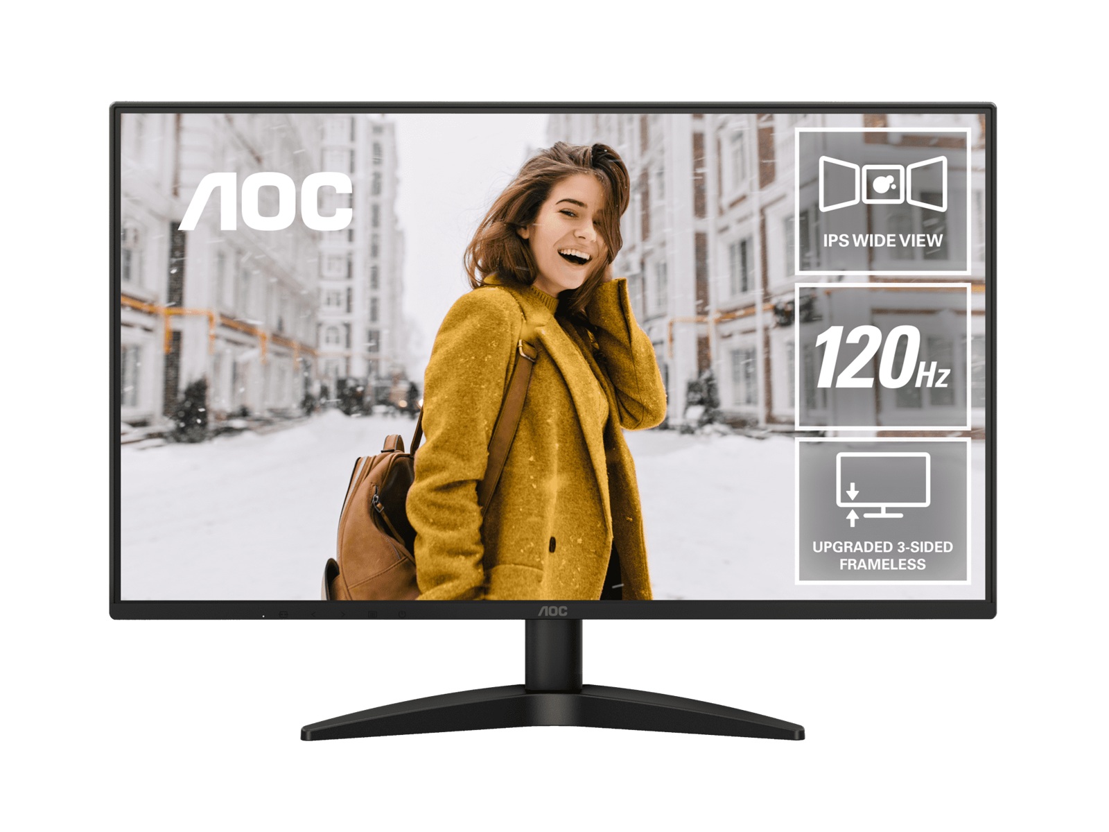 AOC 27-INCH FHD MONITOR FOR HOME & OFFICE PRODUCTIVITY