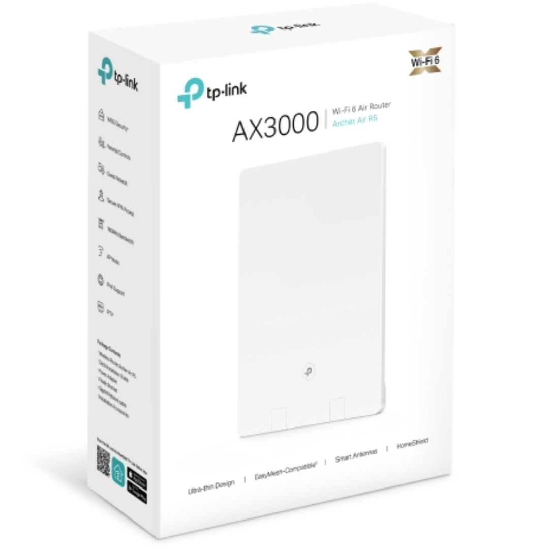 TP-LINK ARCHER AIR R5 WI-FI 6 ROUTER FOR FAST HOME INTERNET