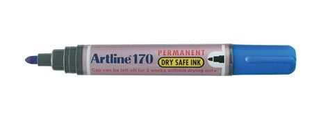ARTLINE 170 PERMANENT MARKER BLUE 2-5MM BULLET NIB