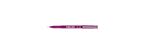 ARTLINE 200 MAGENTA FIBRE TIP PEN - INSTANT DRY WRITING
