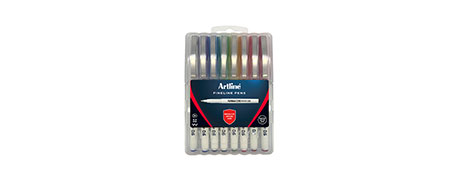 ARTLINE 210 ASSORTED COLOUR MARKER PENS - 0.6MM BOLD LINES