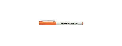 ARTLINE 210 ORANGE MARKER PEN - BOLD 2.5MM LINES