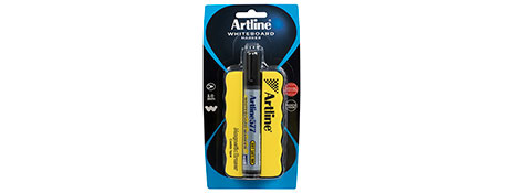 ARTLINE 577 WHITEBOARD MARKER WITH MAGNETIC ERASER