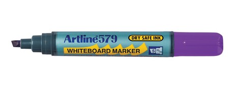 ARTLINE 579 CHISEL TIP MARKER - BOLD PURPLE, DRY SAFE INK