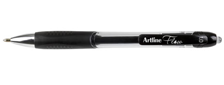 ARTLINE FLOW GEL PEN BLACK 1.0MM - SMOOTH WRITING EXPERIENCE