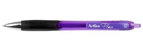 ARTLINE FLOW PURPLE GEL INK PEN 1.0MM - SMOOTH WRITING