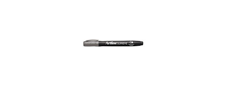 ARTLINE SUPREME PERMANENT MARKER - GREY 1.0MM BULLET NIB