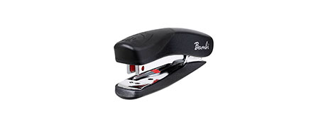 BAMBI ULTRA SLIM BLACK POCKET STAPLER - IDEAL FOR ON-THE-GO