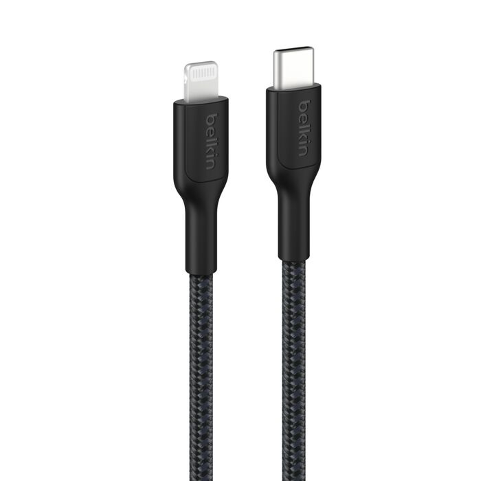 BELKIN 2M USB-C TO LIGHTNING CABLE - FAST CHARGING POWER