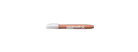 UNKNOWN MANUFACTURER BRONZE CHISEL TIP PAINT MARKER FOR CRAFT & GLASS