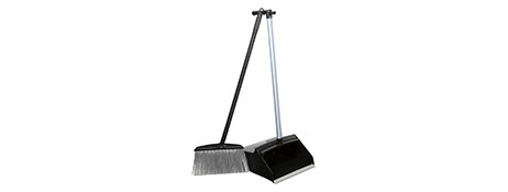 CLEANLINK DUSTPAN & BRUSH SET - EASY SWEEP & STORAGE