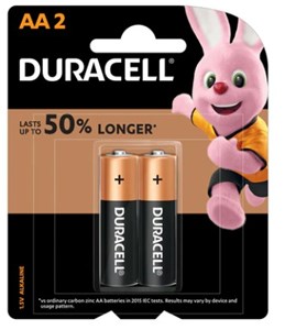 DURACELL RELIABLE ALKALINE BATTERIES FOR EVERYDAY DEVICES