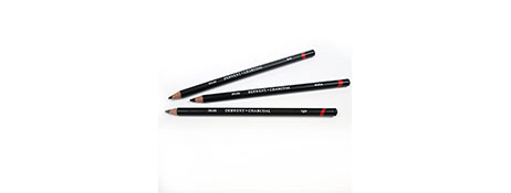 UNSPECIFIED MANUFACTURER CHARCOAL PENCILS FOR ARTISTS - MEDIUM GRADE DRAWING