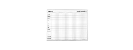 QUARTET 900X1200MM PORCELAIN MAGNETIC WHITEBOARD PLANNER