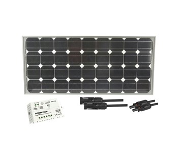 UNSPECIFIED MANUFACTURER PORTABLE SOLAR PANEL KIT FOR CARAVAN & RV POWER