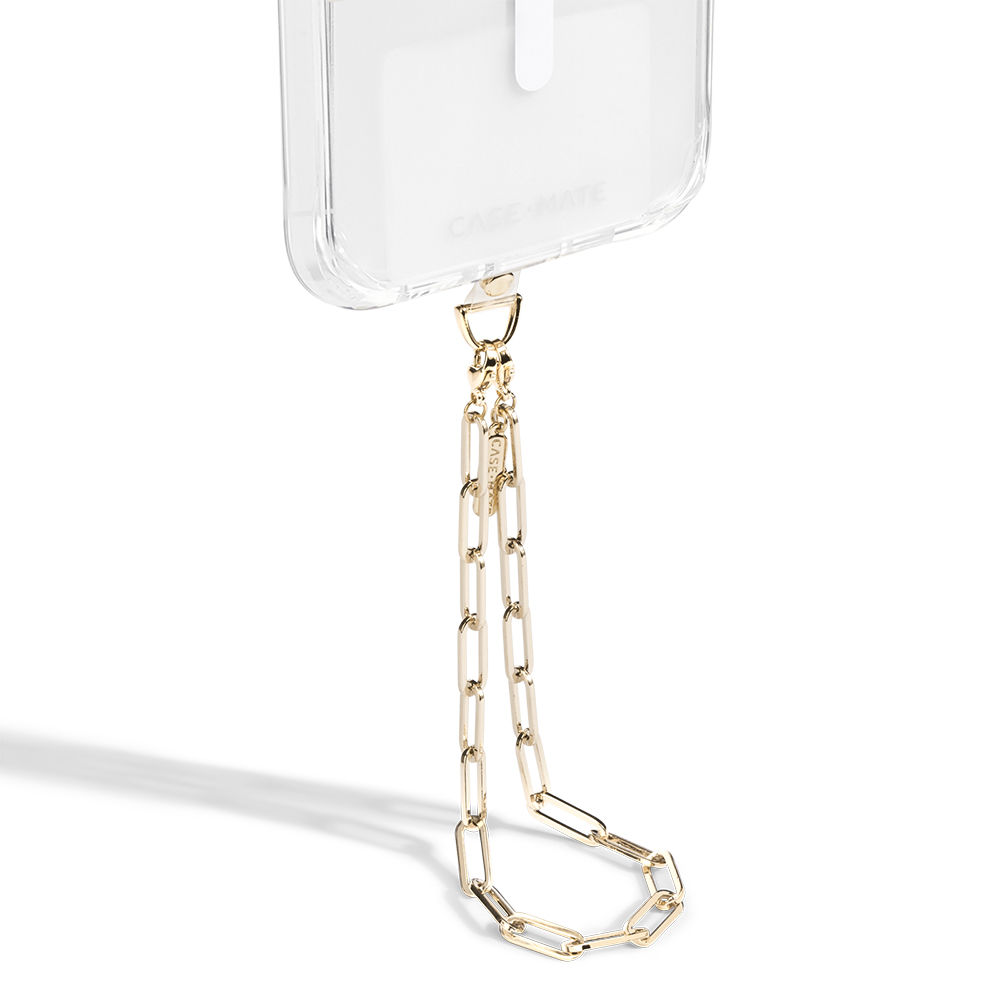 CASE-MATE LINK CHAIN WRISTLET FOR PHONES - CHAMPAGNE