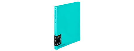 COLOURHIDE AQUA A4 DISPLAY BOOK - PREMIUM REFILLABLE FOLDER