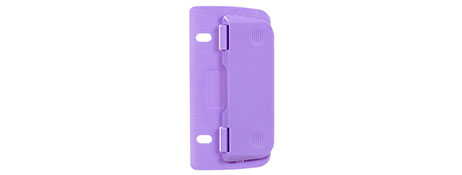 COLOURHIDE PURPLE BINDERMATE FOR SECURE RING BINDER STORAGE