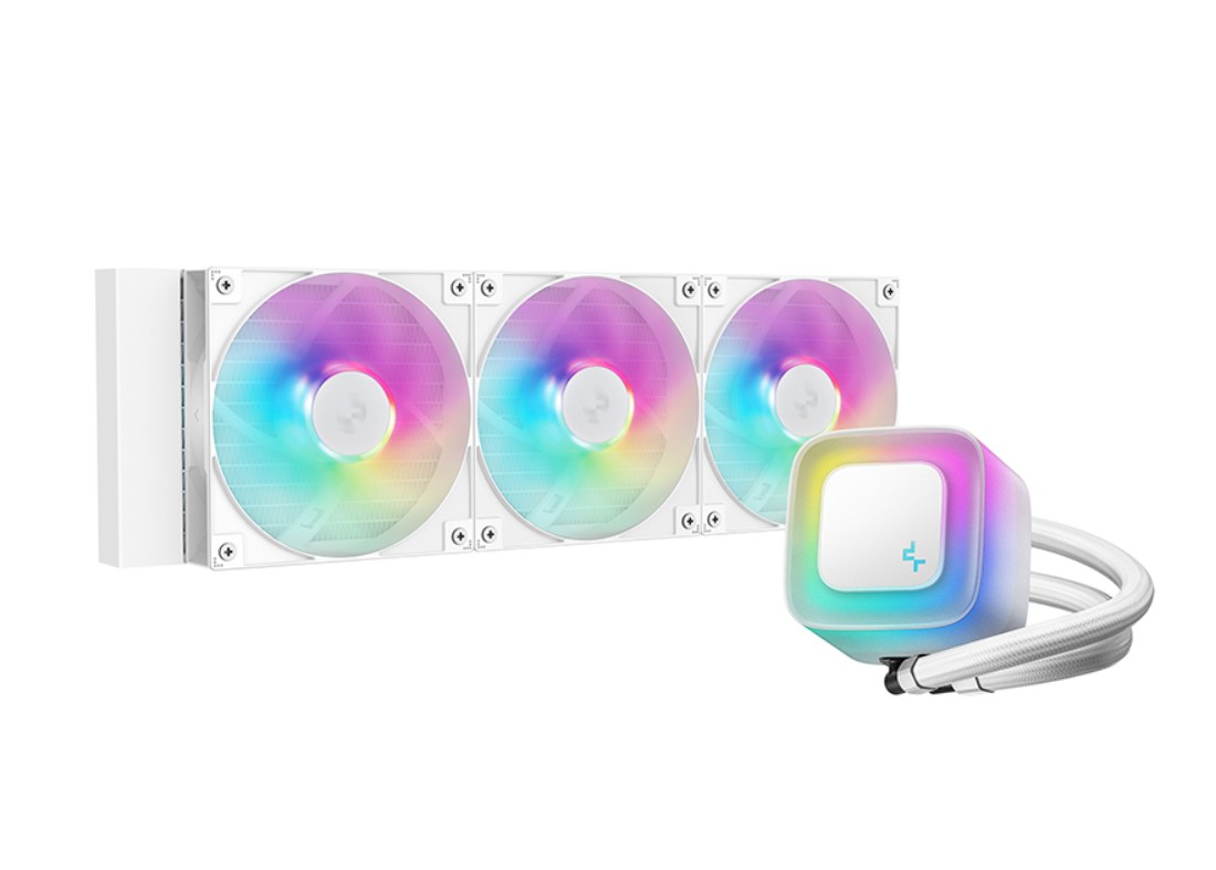 DEEPCOOL LE360 AIO LIQUID COOLER - WHITE ARGB PWM