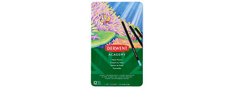 DERWENT ACADEMY NEON COLOURED PENCILS - HEXAGONAL BARREL