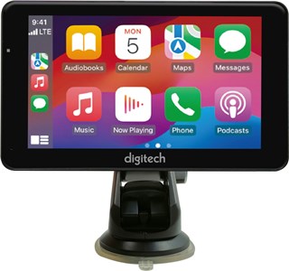 DIGITECH WIRELESS SMART MONITOR FOR CARPLAY & ANDROID AUTO - CLEAR DISPLAY
