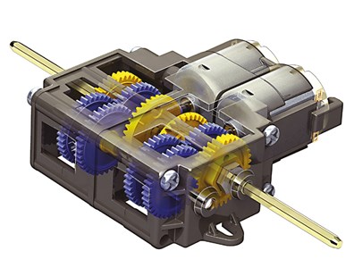UNSPECIFIED MANUFACTURER DUAL MOTOR DRIVE UNIT FOR PRECISION ROBOTICS & DIY PROJECTS