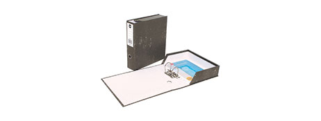 MARBIG STURDY A4 BLACK LEVER ARCH FILE FOR BULKY DOCUMENTS