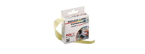 COLOP E-MARK ENDLESS LABELS - SPLASH-PROOF & DURABLE