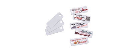 COLOP DURABLE E-MARK PVC NAMETAGS & SIGNS (20 PACK)