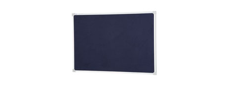 QUARTET DURABLE FELT BULLETIN BOARD 1200X900MM ALUMINIUM FRAME